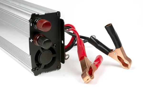 端子を備えた電流を変換するための電気機器 — ストック写真