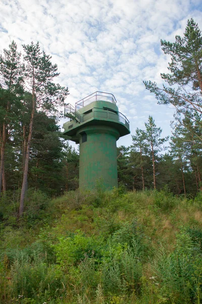 Torre Corrección Incendios Batería Defensa Costera Número Ventspils —  Fotos de Stock