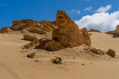 Dunes in Porto Santo island, Madeira, Portugal
