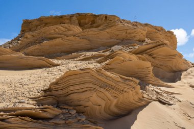 Dunes in Porto Santo island, Madeira, Portugal