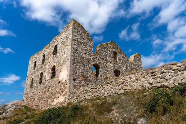 The ruins of Brahehus Castle in Jonkoping County, Sweden