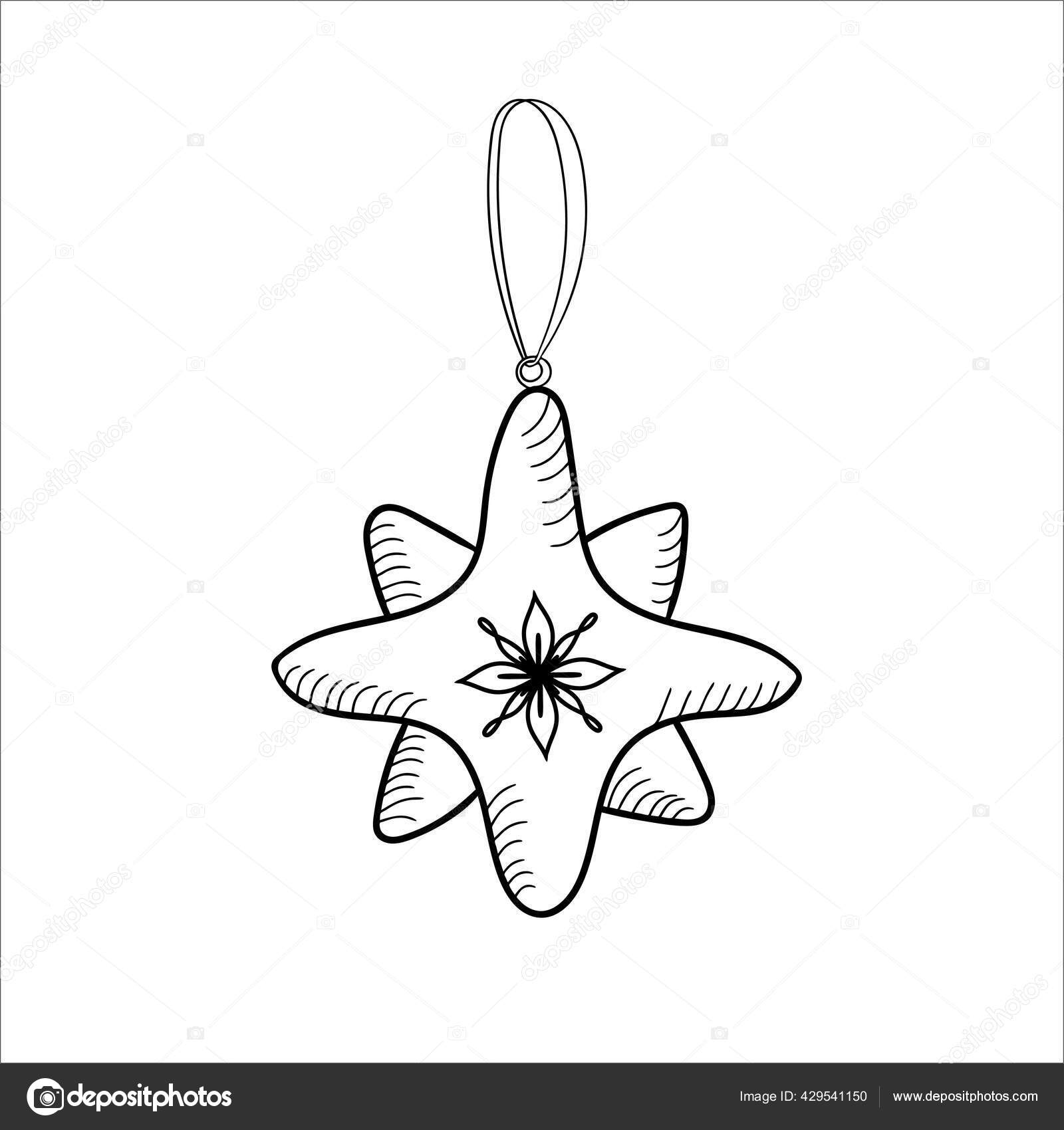 Bintang Natal Dekorasi Rumah Musim Dingin Dekorasi Dan Kenyamanan Tahun Stok Vektor C Vallisart 429541150