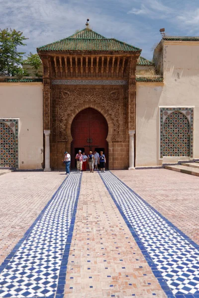 Meknes Marocco 2013 Una Piccola Affascinante Cittadina Nel Centro Del — Foto Stock