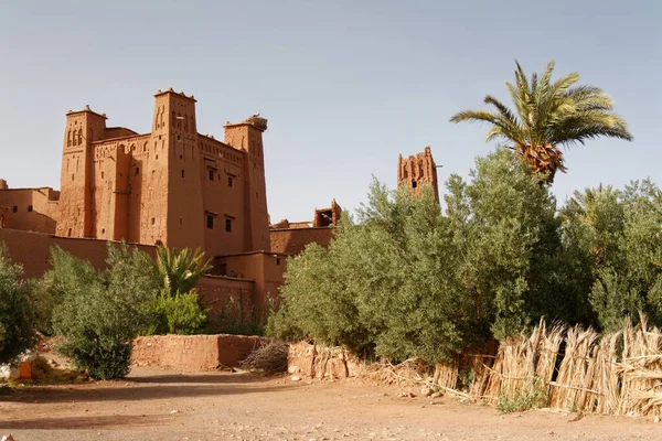 Ait Bin Haddou Nevezetes Falva — Stock Fotó