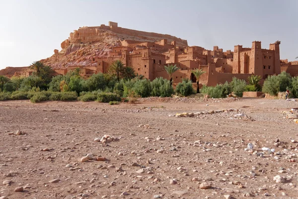 Ait Bin Haddou Nevezetes Falva — Stock Fotó