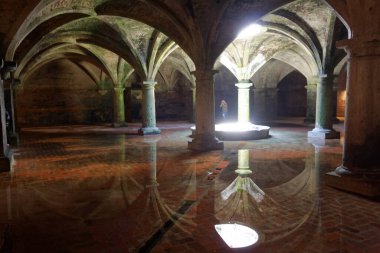 Historic underground cistern in El-Jadida (historic colonial Portugues town of Mazagao), Morocco, 2013