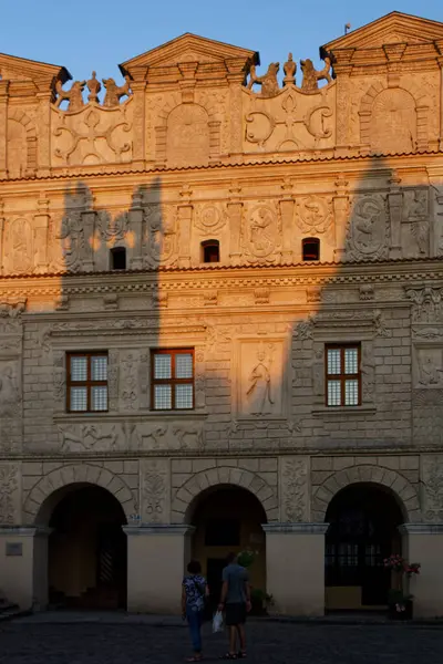 波兰卢别尔斯基省Kazimierz Dolny的市场广场 — 图库照片