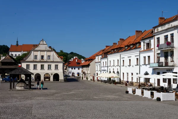 Market square in Kazimierz Dolny, Lubelskie Province, Poland