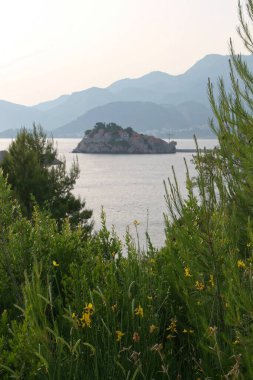 Karadağ 2010: Lüks klasik otelleri olan Sveti Stefan adası.