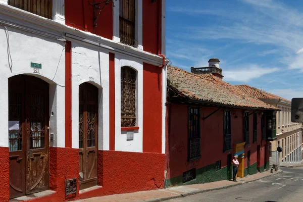 Bogota Colombia Maj 2019 Historiskt Distrikt Candelaria Colombias Huvudstad — Stockfoto