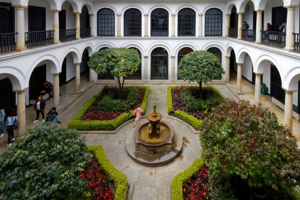 Bogota Колумбія Травня 2019 Внутрішній Двір Museo Botero — стокове фото