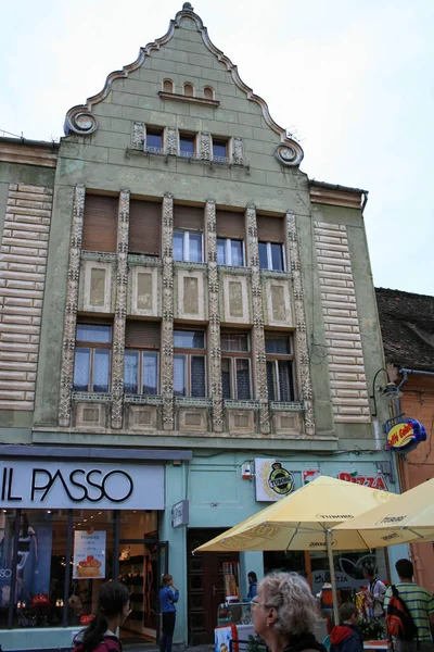 Brasov Romania Ago 2007 Una Grande Importante Città Della Transilvania — Foto Stock