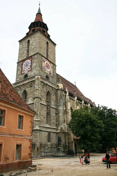 Brasov Romania Ago 2007 Una Grande Importante Città Della Transilvania — Foto Stock