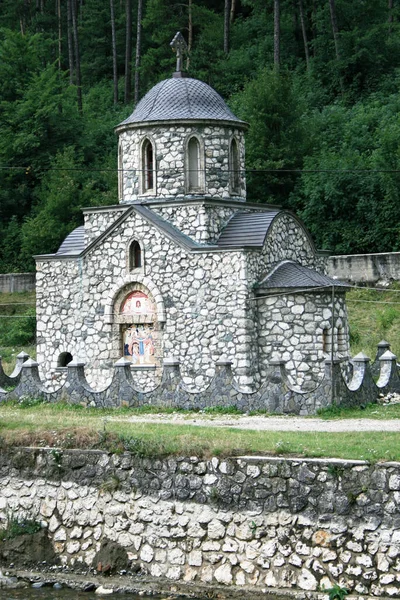 Aug 2007 Bran Templar Orthodox Church Bran Transylvania Romania 2007 — Stock Photo, Image