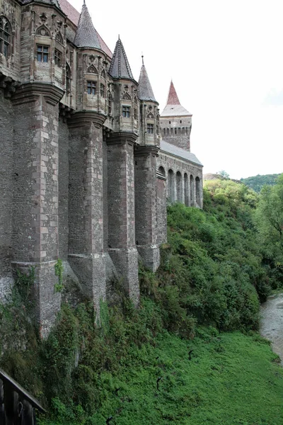 Aug 2007 Castle Hunedoara Romania Brisk Summer Morning — Stock Photo, Image