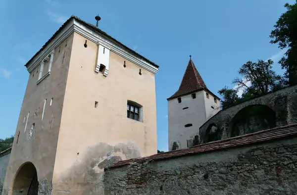 Fortified Church Transylvania Rormania 2007 — Stock fotografie