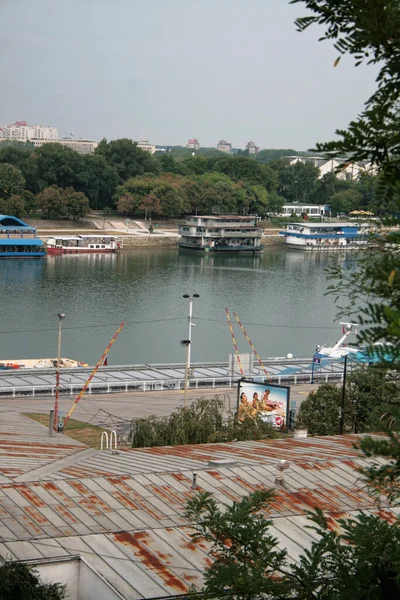 Restaurant Und Partyboote Auf Der Belgrad 2007 — Stockfoto