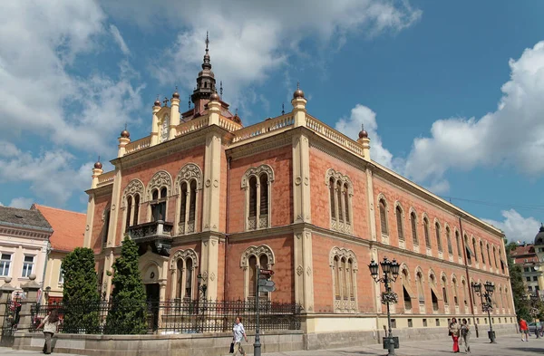 2007年8月 塞尔维亚诺维萨德 位于历史城区中心的主教宫 — 图库照片