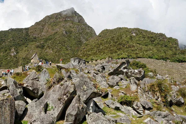 Ruínas Ciudad Machu Picchu Retiro Verão Dos Reis Incas — Fotografia de Stock
