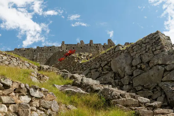 Ruins Ciudad Machu Picchu Summer Retreat Inca Kings — Stock Photo, Image