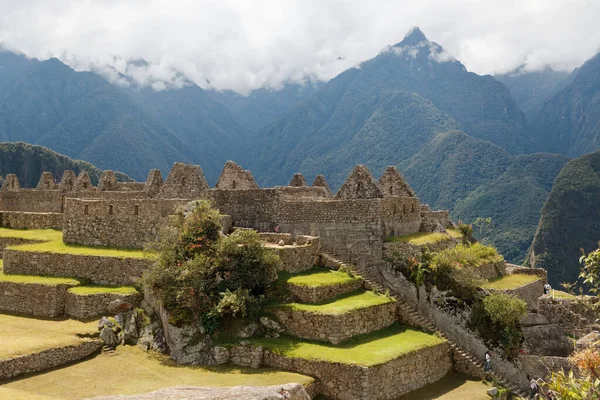 Ruins Ciudad Machu Picchu Summer Retreat Inca Kings — Stock Photo, Image