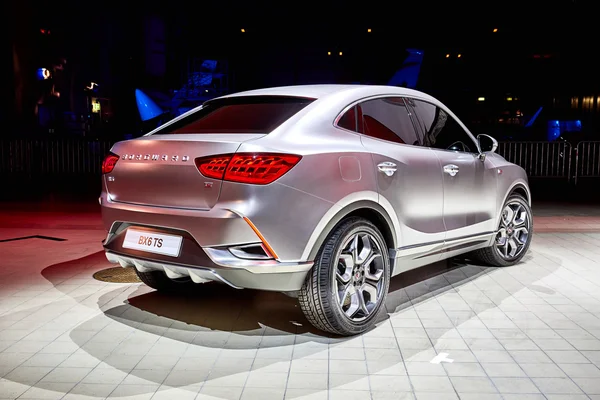 Ginebra, Suiza - 29 de febrero de 2016: 2016 Borgward BX6 TS Concept presentado en el 86º Salón del Automóvil de Ginebra en la PalExpo — Foto de Stock