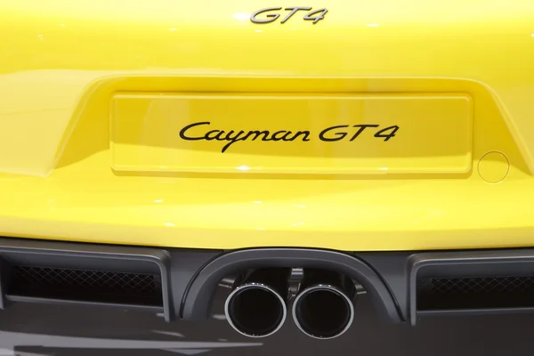 2015 Porsche Cayman Gt4 —  Fotos de Stock