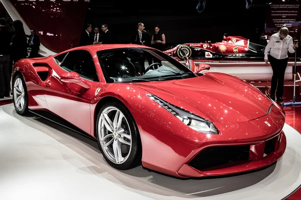 2015 法拉利 488gtb — 图库照片