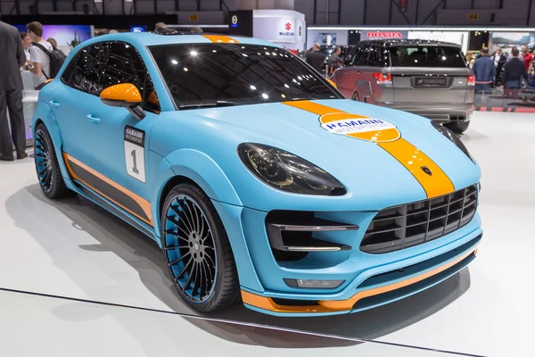 2015 Hamann Porsche Macan S Dizel — Stok fotoğraf