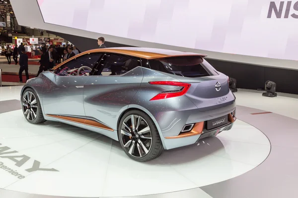 Concepto Nissan Sway 2015 — Foto de Stock