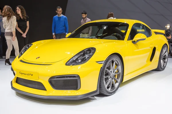 2015 Porsche Cayman Gt4 — Foto de Stock