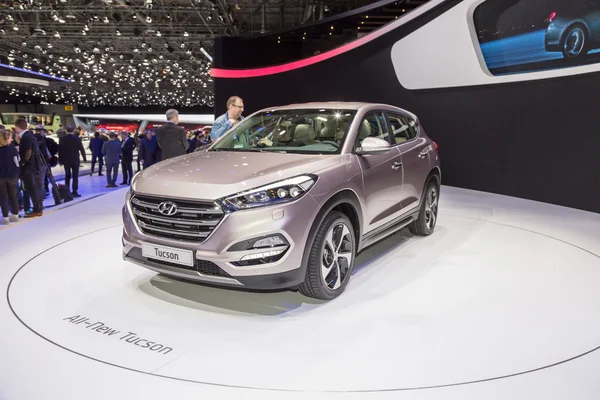 Hyundai Tucson 2016 — стоковое фото