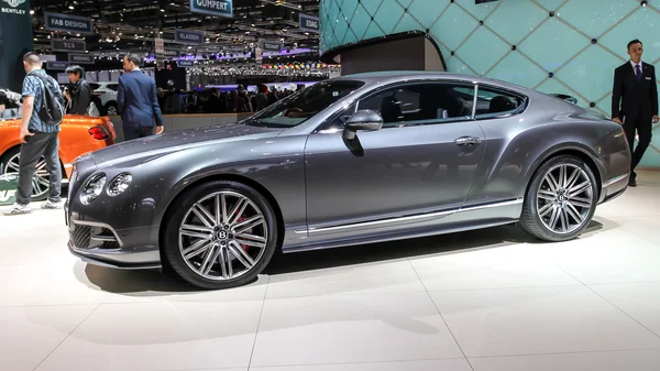 2014 rychlost Bentley Continental gt — Stock fotografie