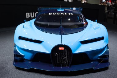 2015 Bugatti vizyon Gran Turismo kavramı