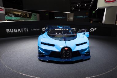 2015 Bugatti vizyon Gran Turismo kavramı