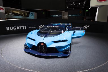 2015 Bugatti vizyon Gran Turismo kavramı