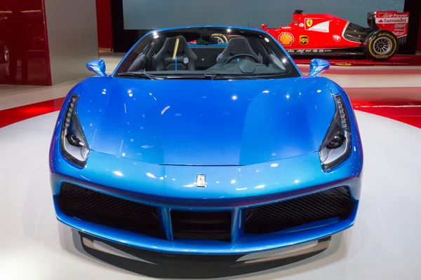 2015 Ferrari 488 Örümcek — Stok fotoğraf