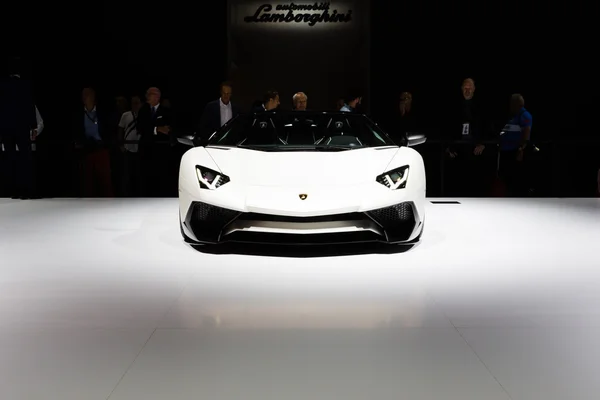 2015 Lamborghini Aventador-Sv-Roadster — Stockfoto