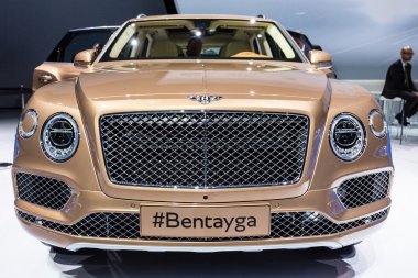 2016 Bentley Bentayga clipart