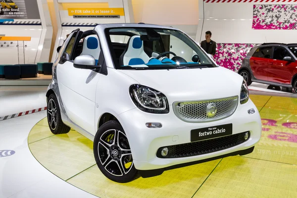 2015 smart fortwo cabrio — Zdjęcie stockowe