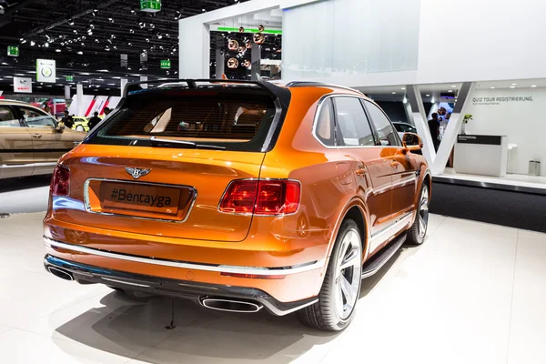 2016 宾利 Bentayga — 图库照片