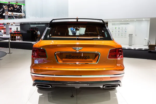 Bentley Bentayga 2016 — Foto de Stock