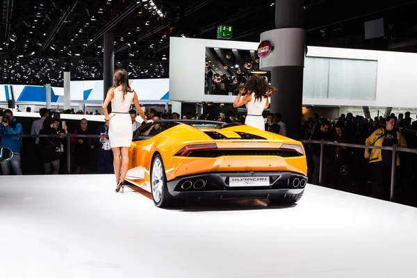 2016 Lamborghini Huracan örümcek — Stok fotoğraf