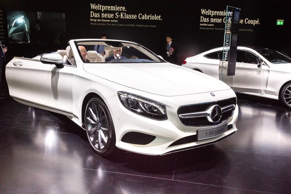 2016 Mercedes-Benz S-Class Cabriolet — Stock Photo, Image