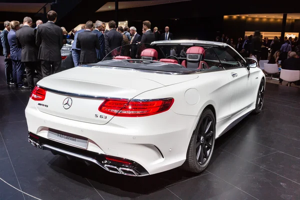 2016 Mercedes-AMG S63 Cabriolet — Stock Photo, Image