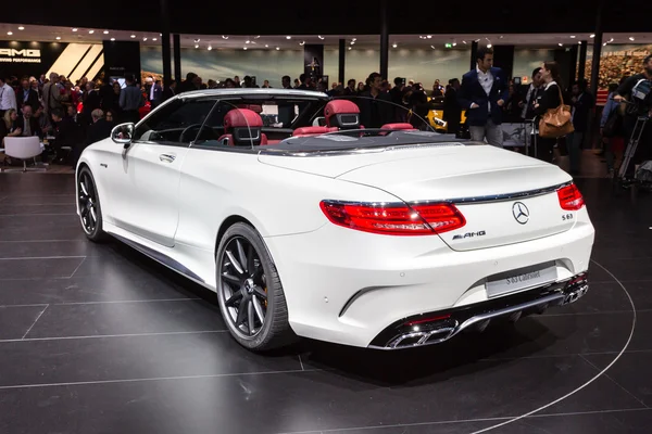 Mercedes-AMG S63 Cabriolet 2016 — Photo
