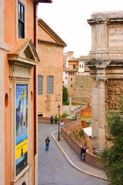 Roma İtalya genel şehir manzarası