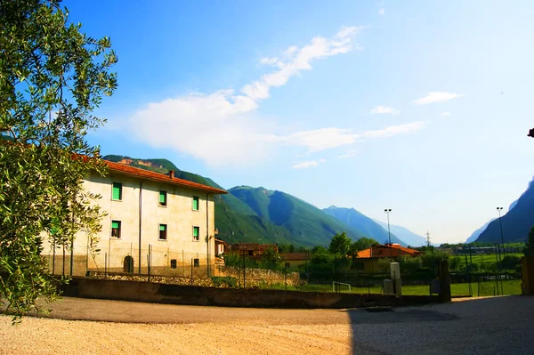 dağ ve İtalya'nın doğal manzaralar