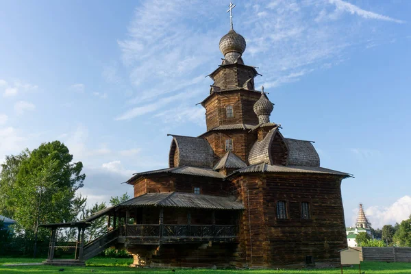 Verklärung der hölzernen Kirche in Susdal — Stockfoto