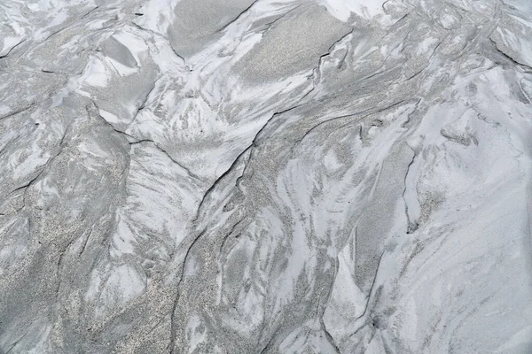 Texture Fine Gray Sand Mixed Water Stock Image